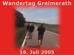 Bilder Wandertag Greimerath 2005