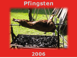 Bilder Pfingsten 2006